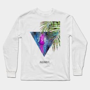 Aquarius Constellation, Aquarius Long Sleeve T-Shirt